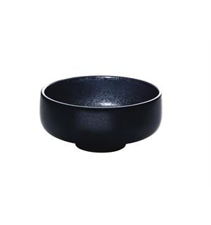NARA bolle rund Ø:120mm Sort Steingods - Ø:120mm H:56mm 0,33ltr 